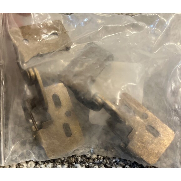 Set of 4 NEW BRAINERD Mfg. Co. H108C0V-AB-O #1740 2 Cabinet Hinges Each - Picture 4 of 6